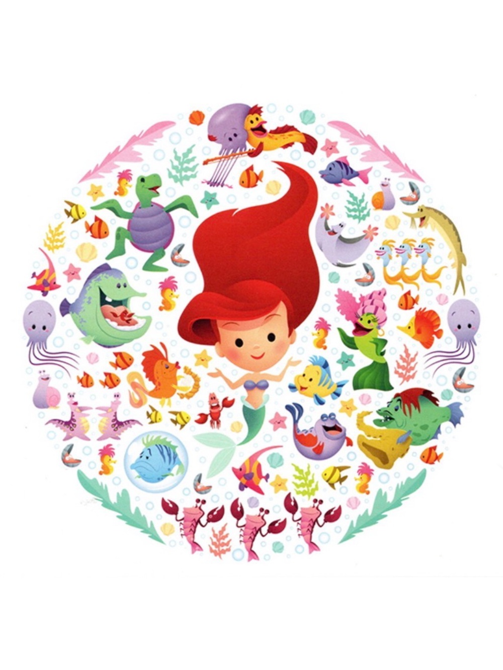 "Under The Sea" postcard by Jerrod Maruyama
